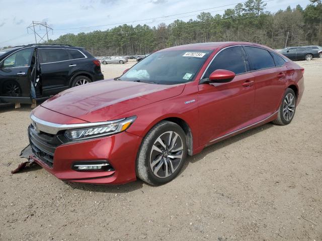 1HGCV3F42LA004478 - 2020 HONDA ACCORD HYBRID EX RED photo 1