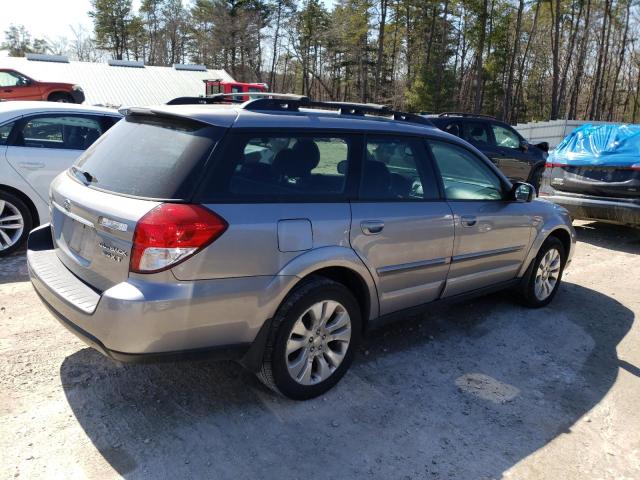 4S4BP63C484352415 - 2008 SUBARU OUTBACK 2.5XT LIMITED SILVER photo 3