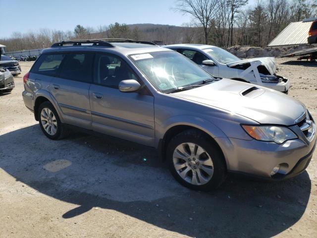 4S4BP63C484352415 - 2008 SUBARU OUTBACK 2.5XT LIMITED SILVER photo 4