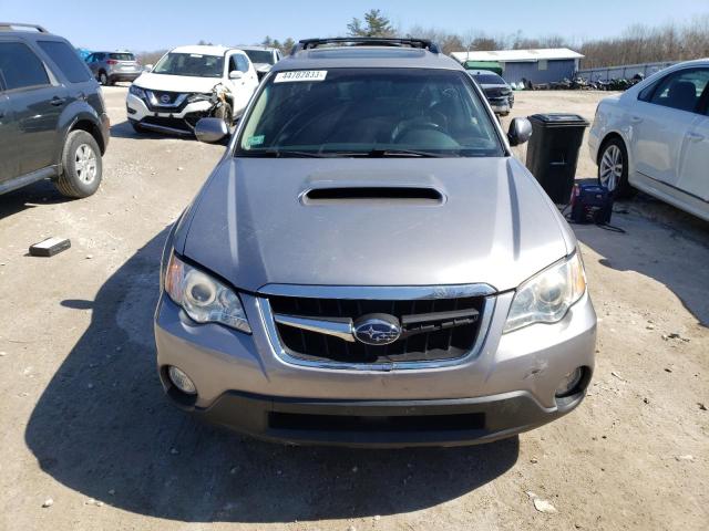 4S4BP63C484352415 - 2008 SUBARU OUTBACK 2.5XT LIMITED SILVER photo 5