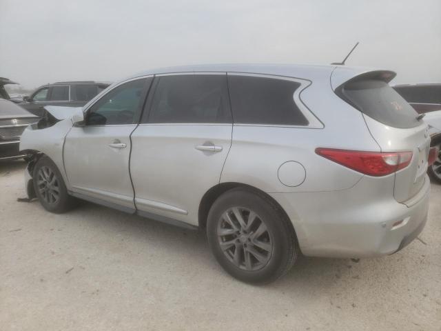 5N1AL0MN9EC506753 - 2014 INFINITI QX60 SILVER photo 2