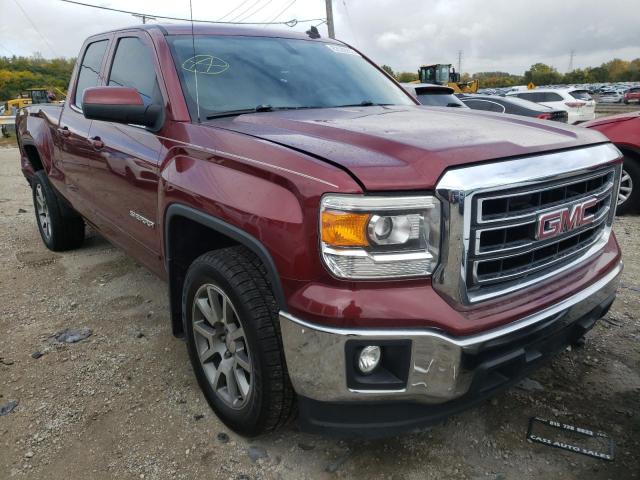 1GTR1UEH7EZ295868 - 2014 GMC SIERRA C1500 SLE BURGUNDY photo 1