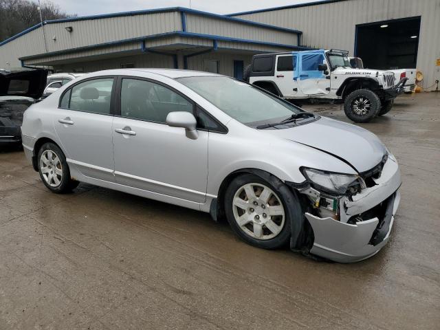 1HGFA16587L065530 - 2007 HONDA CIVIC LX SILVER photo 4