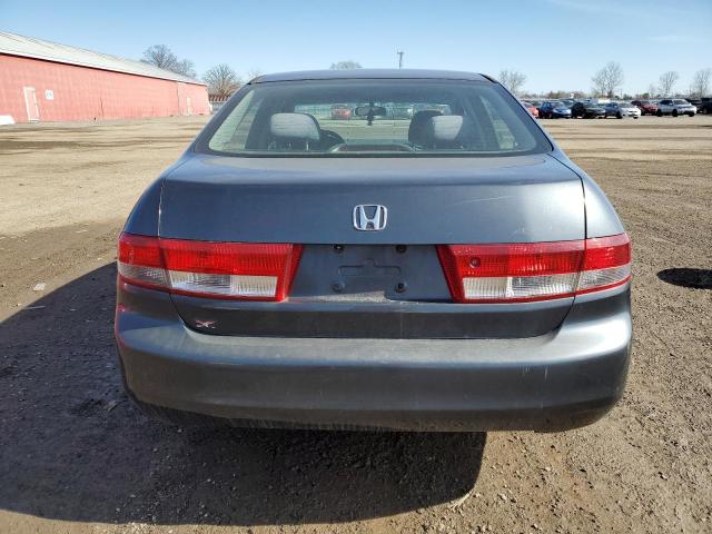 1HGCM56494A801035 - 2004 HONDA ACCORD LX CHARCOAL photo 6