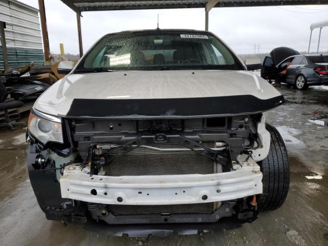 2FMDK3JC8DBB52498 - 2013 FORD EDGE SEL WHITE photo 5