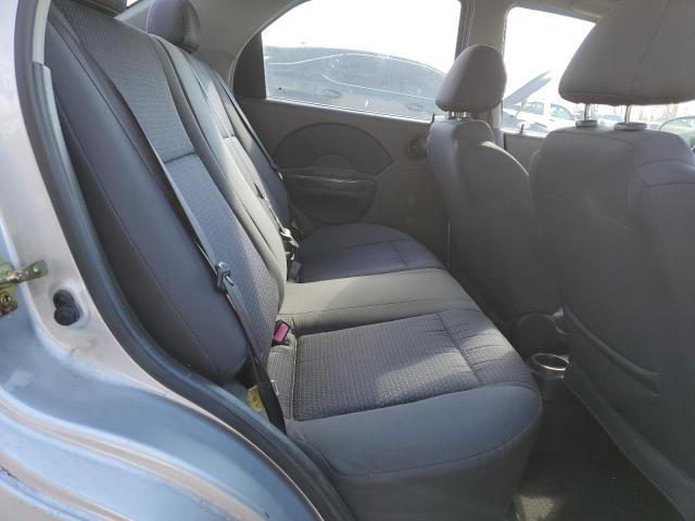 KL1TD56616B626428 - 2006 CHEVROLET AVEO BASE Gümüş foto 10