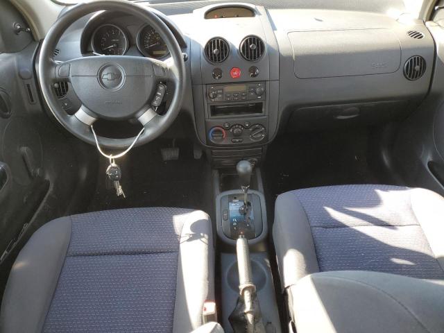 KL1TD56616B626428 - 2006 CHEVROLET AVEO BASE Gümüş foto 8