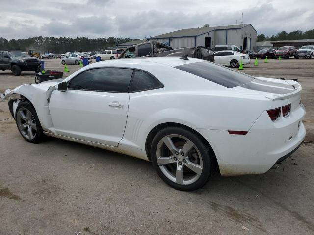 2G1FC1ED1B9161803 - 2011 CHEVROLET CAMARO LT WHITE photo 2