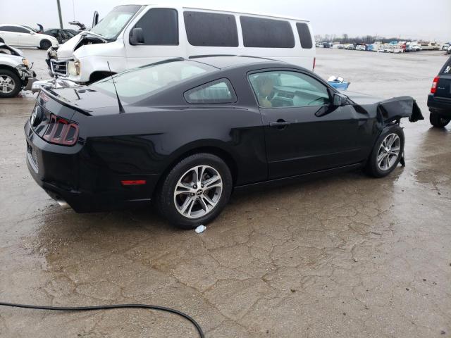 1ZVBP8AM2E5280676 - 2014 FORD MUSTANG BLACK photo 3