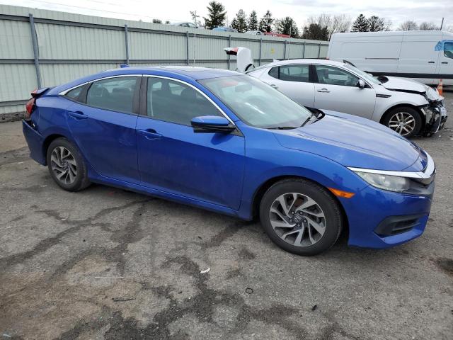 19XFC2F78HE200743 - 2017 HONDA CIVIC EX BLUE photo 4