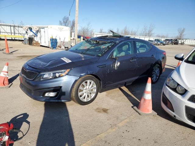 5XXGN4A7XFG364744 - 2015 KIA OPTIMA EX GRAY photo 1