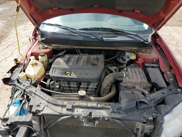 1B3CC4FB5AN115249 - 2010 DODGE AVENGER SXT RED photo 11