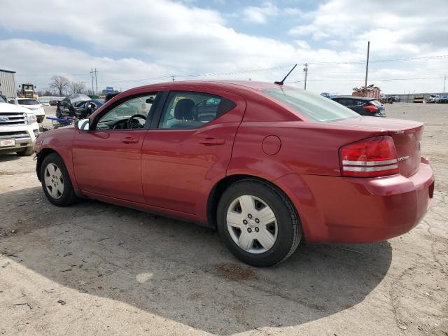 1B3CC4FB5AN115249 - 2010 DODGE AVENGER SXT RED photo 2