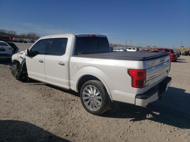 1FTEW1EG0KFD33251 - 2019 FORD F150 SUPERCREW WHITE photo 2