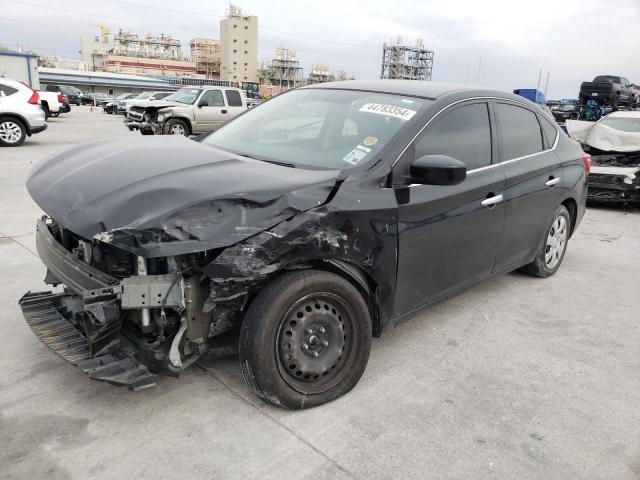 3N1AB7AP0KY322488 - 2019 NISSAN SENTRA S BLACK photo 1