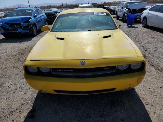 2B3CJ5DT5AH160255 - 2010 DODGE CHALLENGER R/T YELLOW photo 5