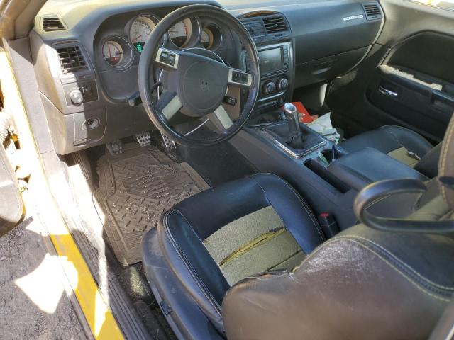 2B3CJ5DT5AH160255 - 2010 DODGE CHALLENGER R/T YELLOW photo 8