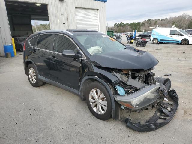 2HKRM3H74EH535485 - 2014 HONDA CR-V EXL BLACK photo 4