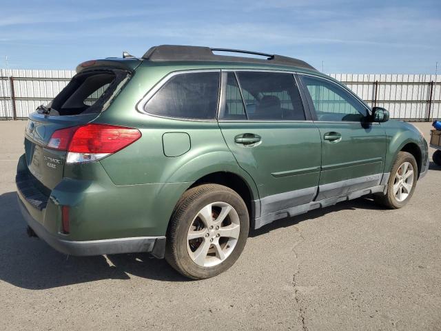 4S4BRBKC8D3215515 - 2013 SUBARU OUTBACK 2.5I LIMITED GREEN photo 3