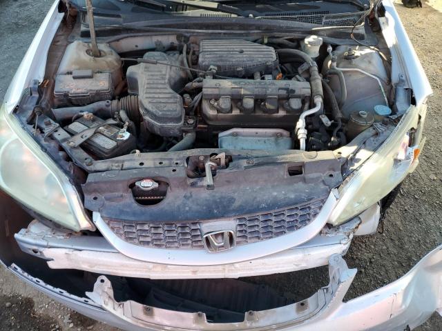 1HGEM22104L049863 - 2004 HONDA CIVIC DX VP Gümüş foto 11