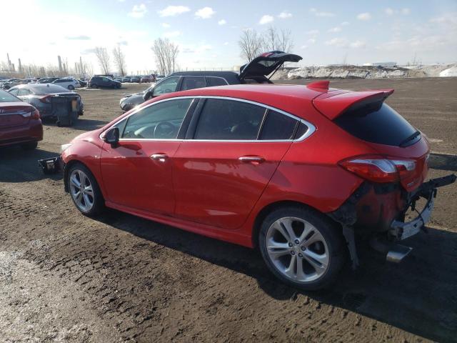 3G1BF6SMXHS517247 - 2017 CHEVROLET CRUZE PREMIER RED photo 2