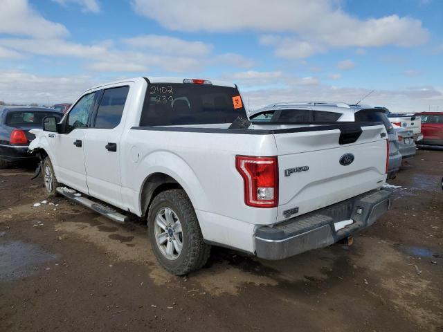 1FTEW1C89FKD55872 - 2015 FORD F150 SUPERCREW WHITE photo 2