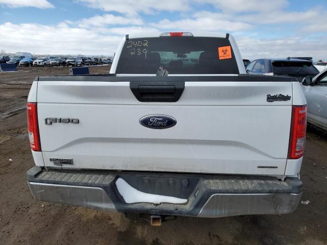 1FTEW1C89FKD55872 - 2015 FORD F150 SUPERCREW WHITE photo 6