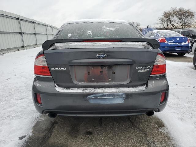 4S3BL616797214090 - 2009 SUBARU LEGACY 2.5I BLUE photo 6