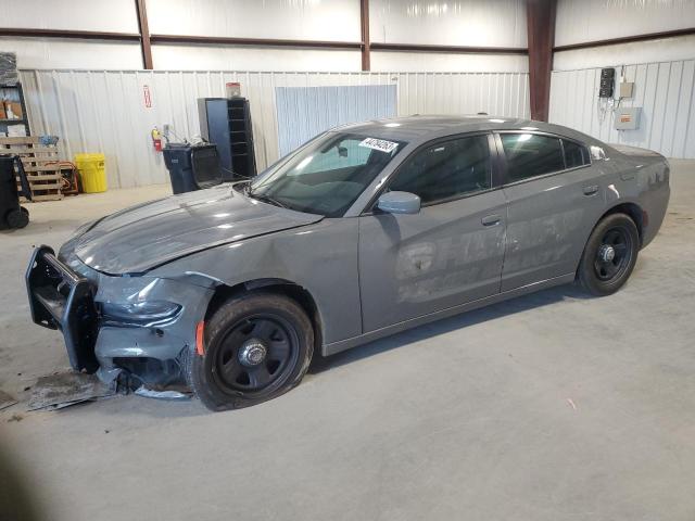 2C3CDXAG1KH510172 - 2019 DODGE CHARGER POLICE GRAY photo 1