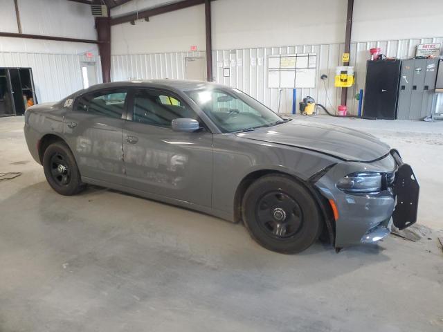 2C3CDXAG1KH510172 - 2019 DODGE CHARGER POLICE GRAY photo 4