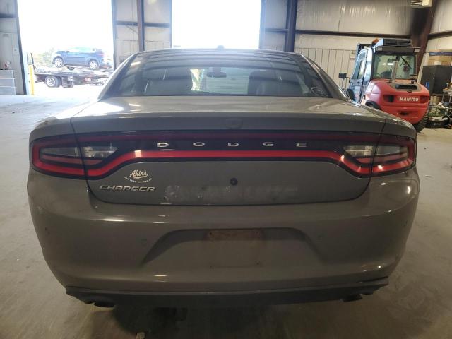 2C3CDXAG1KH510172 - 2019 DODGE CHARGER POLICE GRAY photo 6