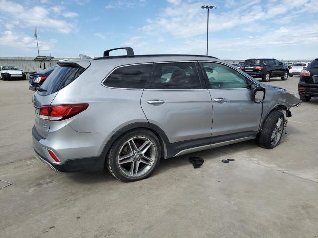 KM8SR4HF3HU241016 - 2017 HYUNDAI SANTA FE SE ULTIMATE GRAY photo 3