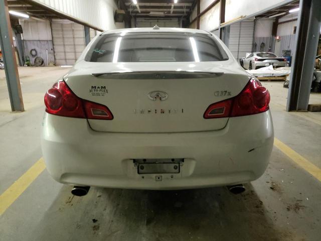 JNKCV61F09M052446 - 2009 INFINITI G37 WHITE photo 6