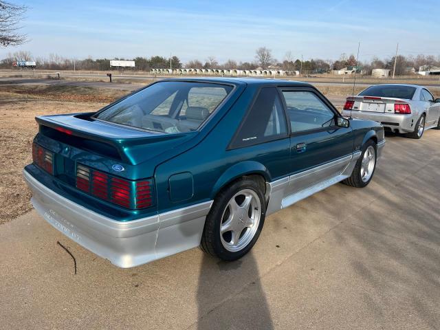 1FACP42E1PF188436 - 1993 FORD MUSTANG GT GREEN photo 4