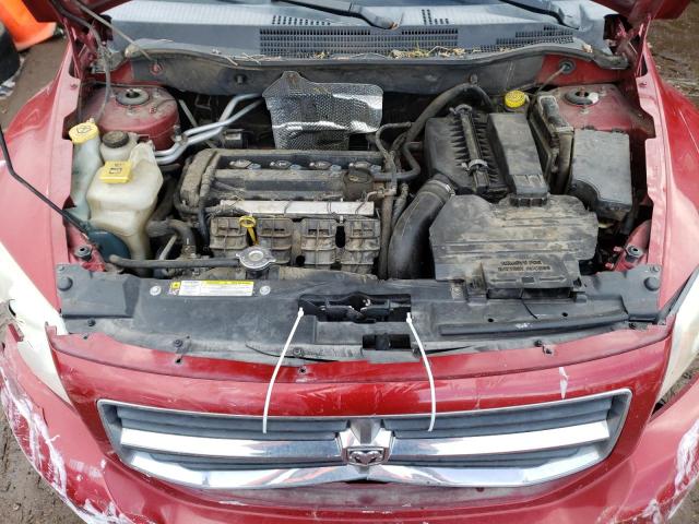 1B3HB48A89D206563 - 2009 DODGE CALIBER SXT RED photo 11