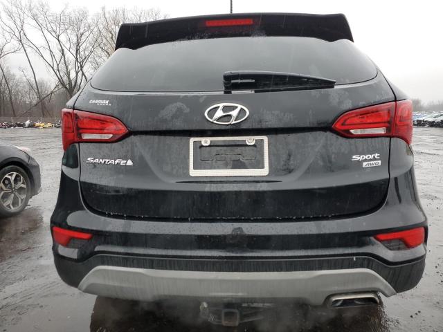 5XYZTDLB1JG551410 - 2018 HYUNDAI SANTA FE S BLACK photo 6