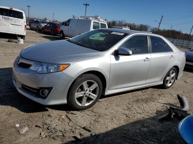 4T1BF1FK3CU101192 - 2012 TOYOTA CAMRY BASE SILVER photo 1