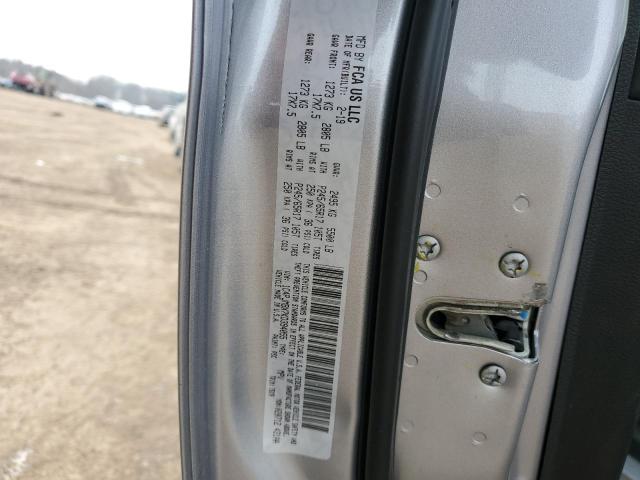 1C4PJMBX7KD394055 - 2019 JEEP CHEROKEE TRAILHAWK SILVER photo 13