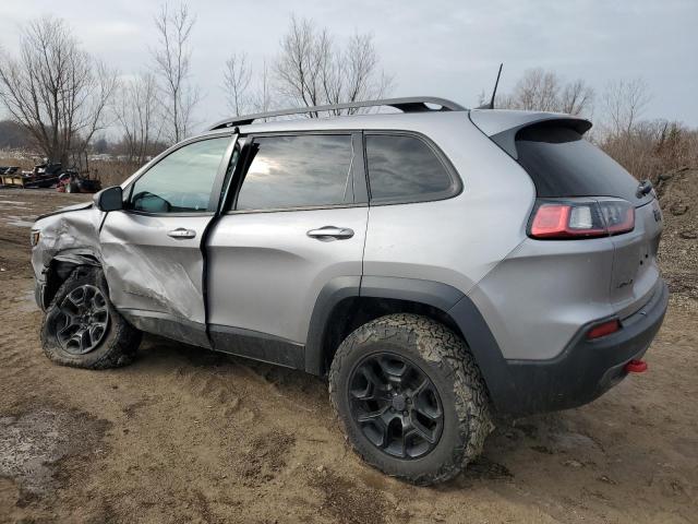 1C4PJMBX7KD394055 - 2019 JEEP CHEROKEE TRAILHAWK SILVER photo 2