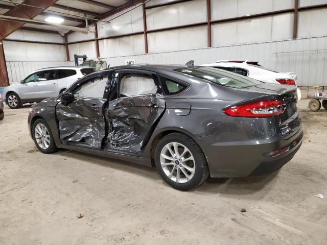 3FA6P0HD1KR169448 - 2019 FORD FUSION SE CHARCOAL photo 2