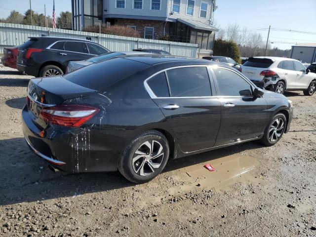 1HGCR2F38GA099978 - 2016 HONDA ACCORD LX BLACK photo 3