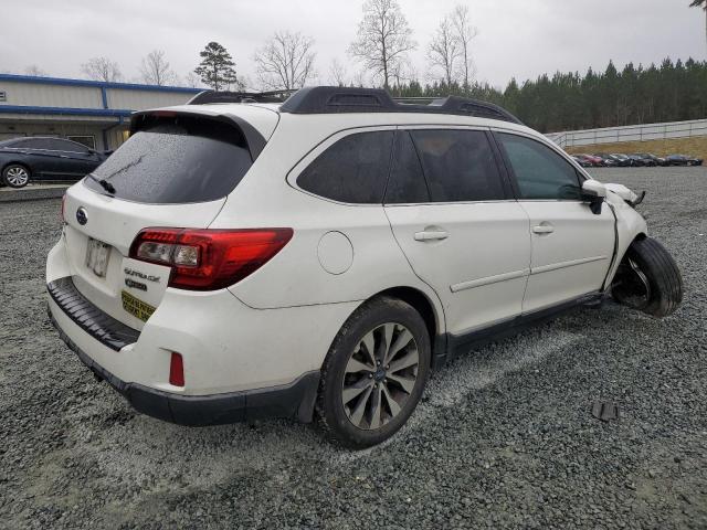 4S4BSBLC3F3213063 - 2015 SUBARU OUTBACK 2.5I LIMITED WHITE photo 3