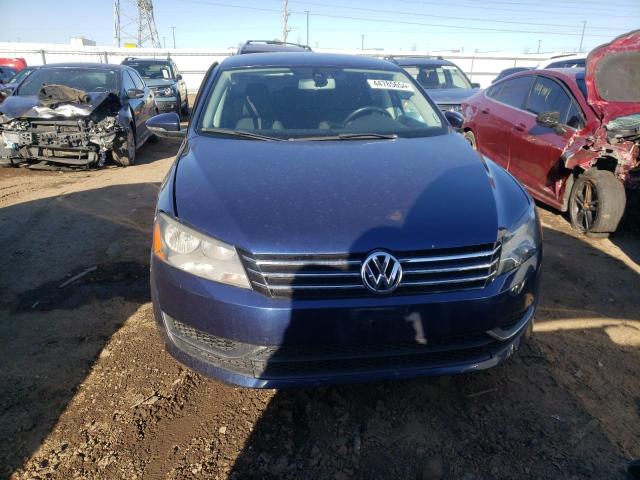 1VWAH7A38CC069288 - 2012 VOLKSWAGEN PASSAT S BLUE photo 5