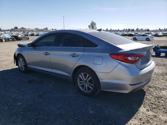 5NPE24AF0HH518389 - 2017 HYUNDAI SONATA SE GRAY photo 2