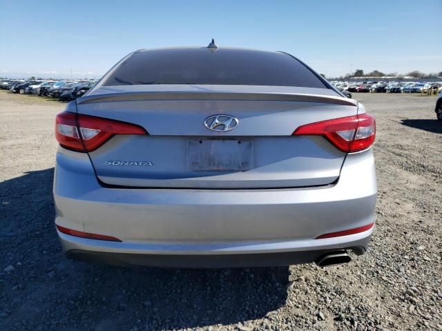 5NPE24AF0HH518389 - 2017 HYUNDAI SONATA SE GRAY photo 6