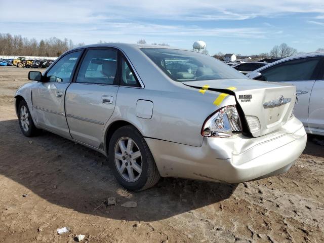 4T1BF28BX1U174916 - 2001 TOYOTA AVALON XL SILVER photo 2