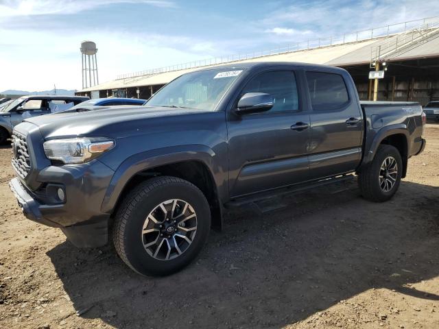 3TMCZ5AN8LM365554 - 2020 TOYOTA TACOMA DOUBLE CAB GRAY photo 1