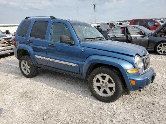 1J4GL58K46W267036 - 2006 JEEP LIBERTY LIMITED BLUE photo 4