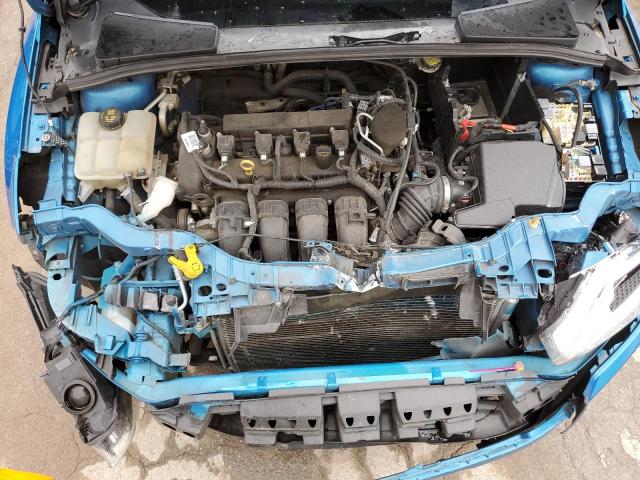 1FADP3K29FL283556 - 2015 FORD FOCUS SE BLUE photo 11