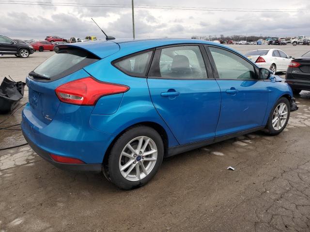 1FADP3K29FL283556 - 2015 FORD FOCUS SE BLUE photo 3